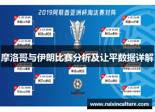摩洛哥与伊朗比赛分析及让平数据详解